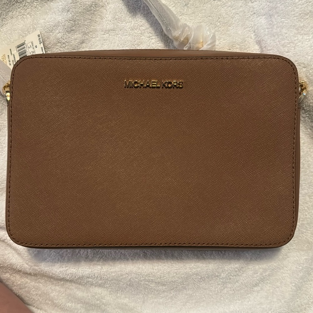 Michael Kors leather crossbody bag